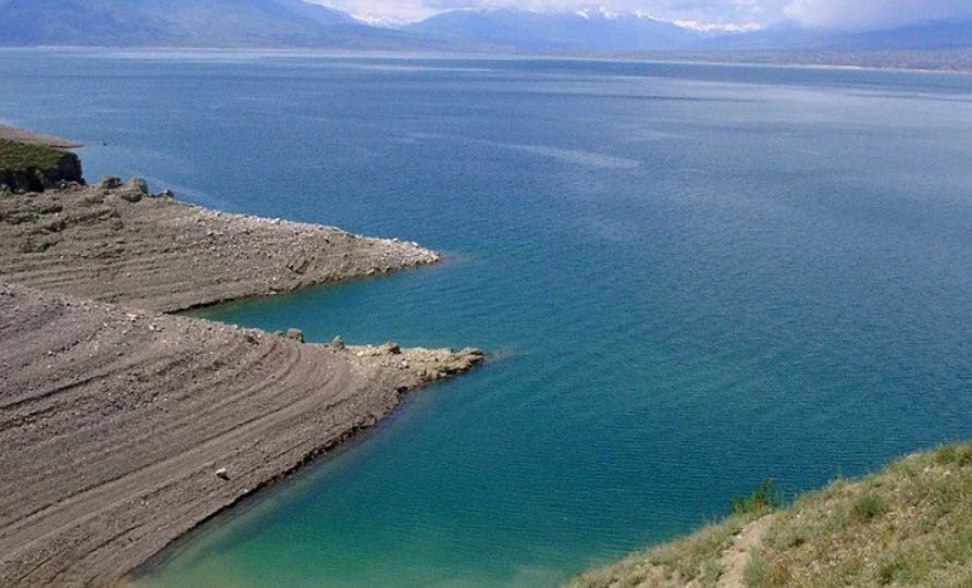 Toktogul Reservoir, Jalal-Abad Region, Kyrgyzstan
